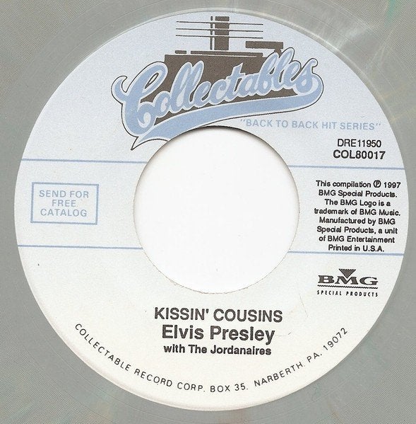 Elvis Presley - Kissin' Cousins (Single) (Colored Vinyl), Cd's en Dvd's, Colored vinyl, Gebruikt, 7 inch, Ophalen of Verzenden