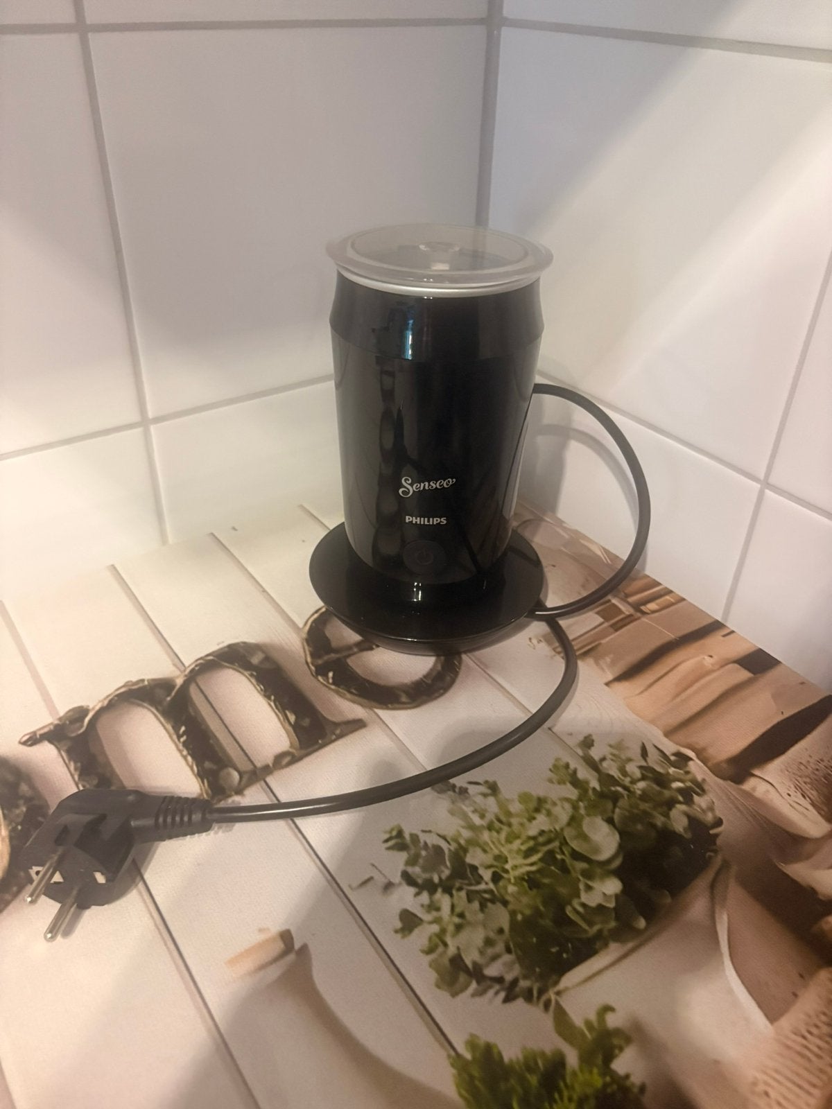 Philips senseo elektrische melkopschuimer zgan, Ophalen, Zo goed als nieuw