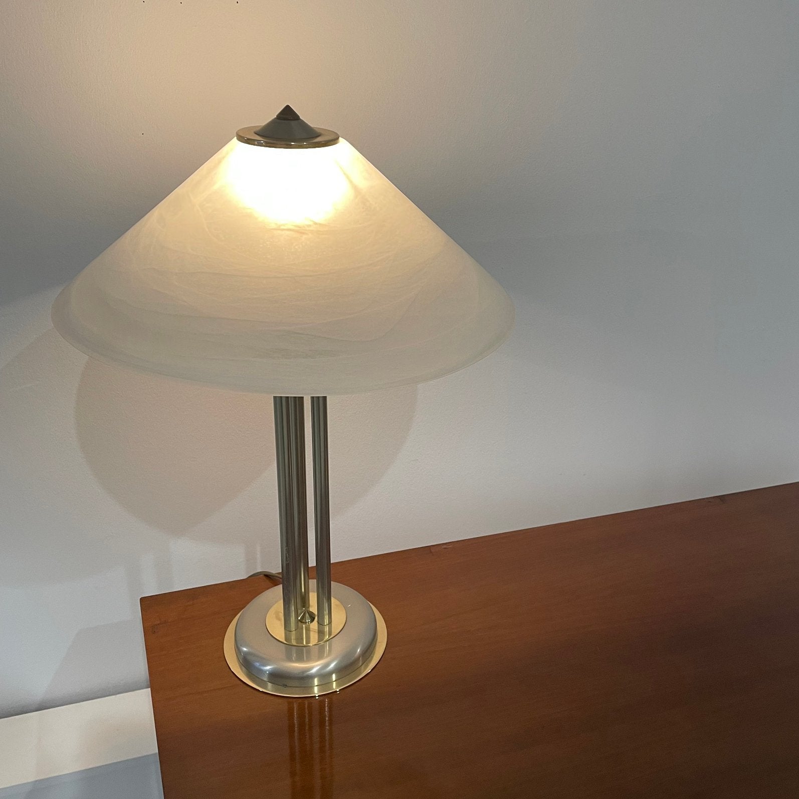 Memphis stijl strakke lamp vintage jaren, Vintage, ., 2de hands, Zo goed als nieuw