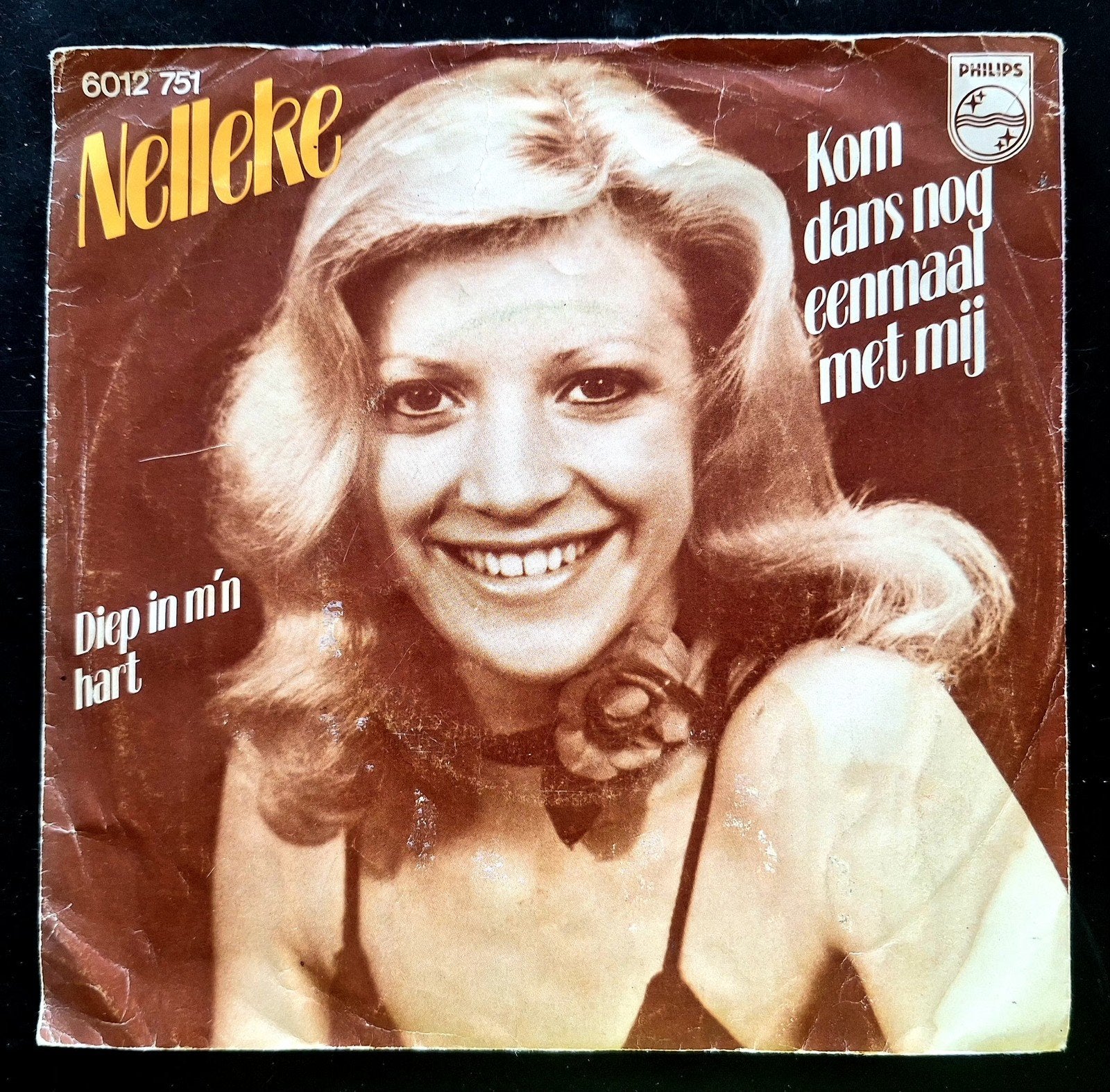 7"/SINGLE  NELLEKE - Kom Dans Nog Eenmaal Met Mij, Ophalen of Verzenden, Gebruikt