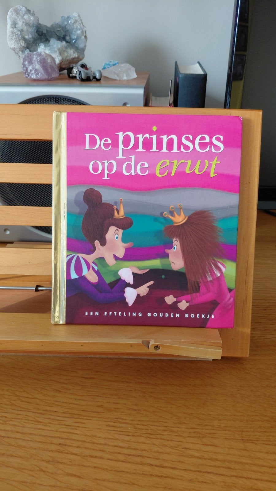 De prinses op de erwt - Een Efteling Gouden Boekje, Boeken, Ophalen of Verzenden, Zo goed als nieuw, Hans Christian Andersen (bewerkt door Efteling)