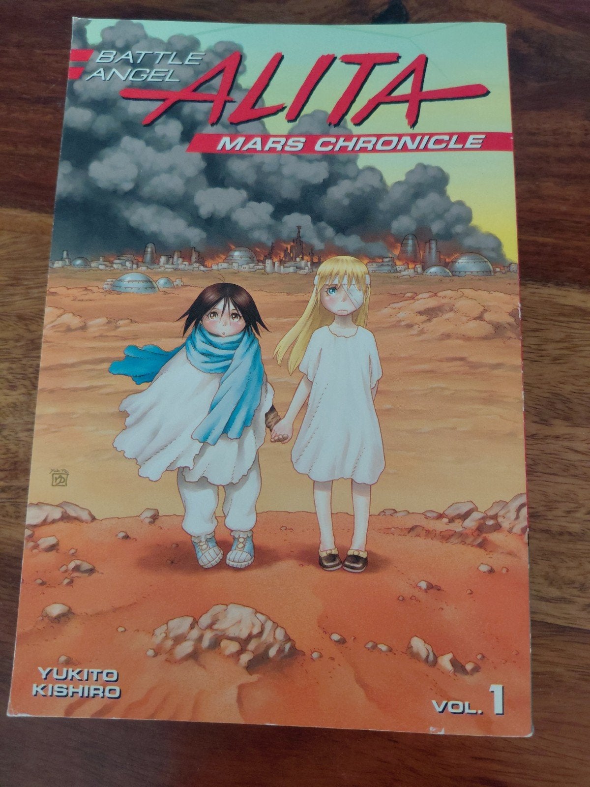 Battle Angel Alita: Mars Chronicle Vol. 1 - Manga, Eén comic, Yukito Kishiro, Ophalen of Verzenden, Zo goed als nieuw