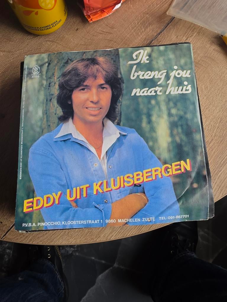 Eddy uit Kluisbergen - Ik breng jou naar huis vinyl single, Cd's en Dvd's, Gebruikt, 7 inch, Single, Ophalen of Verzenden