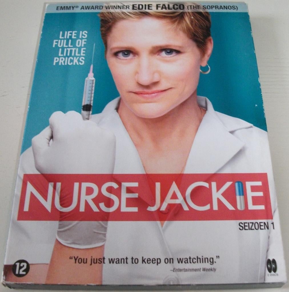 Dvd *** NURSE JACKIE *** 2-Disc Boxset Seizoen 1, Cd's en Dvd's, Dvd's | Tv en Series, Gebruikt, Boxset, Ophalen of Verzenden