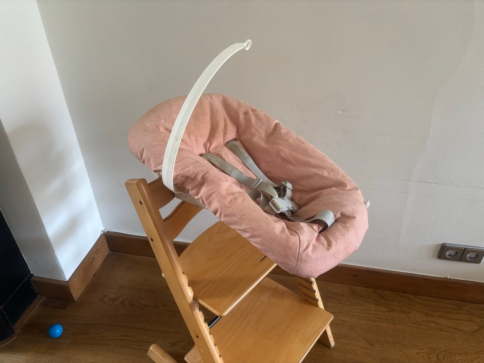 Stokke Tripp Trapp Newborn Set met hoes, Ophalen, Gebruikt, Overige typen, Gordel(s)