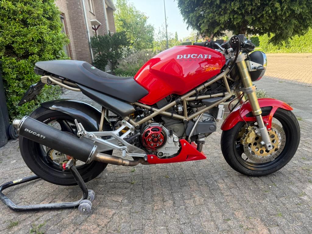 Ducati Monster 900 1996, 2 cilinders, Sportuitlaat, Motorrijbewijs A, Gebruikt