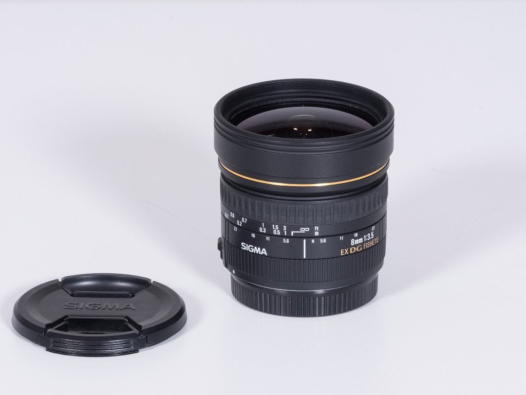 Sigma 8mm f/3.5 EX DG Fisheye-lens voor Canon EF, Autofocus, Sigma, Fisheye-lens, Ophalen of Verzenden