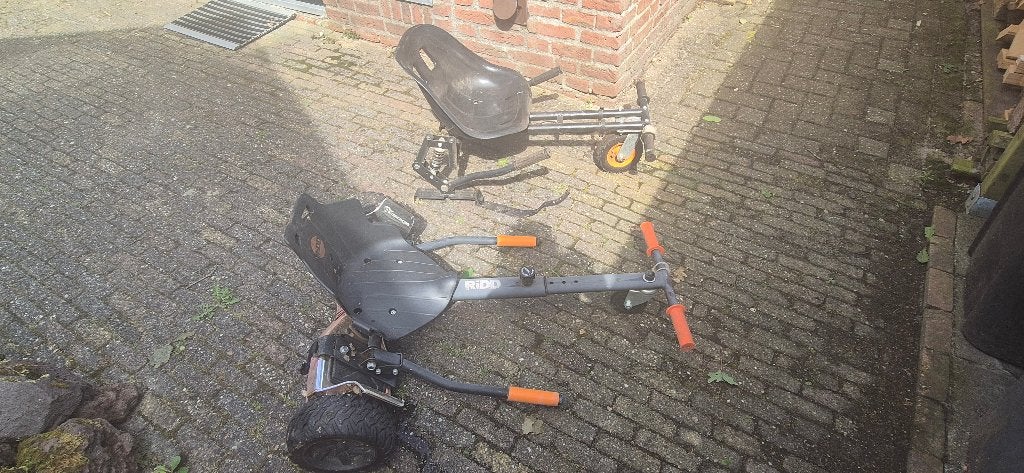 Hoverboard karretjes, Ophalen, Gebruikt