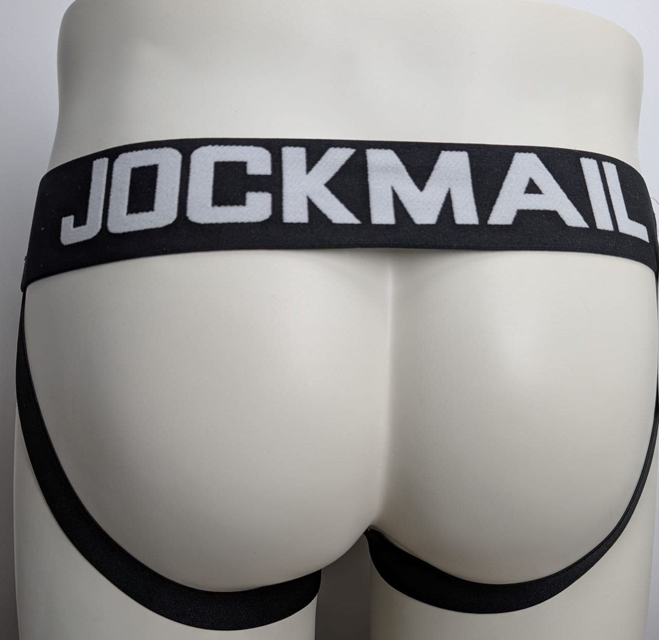 Jockmail Jockstrap Zwart/Neon Groen, Ophalen of Verzenden, Zwart, Jockmail, Overige typen