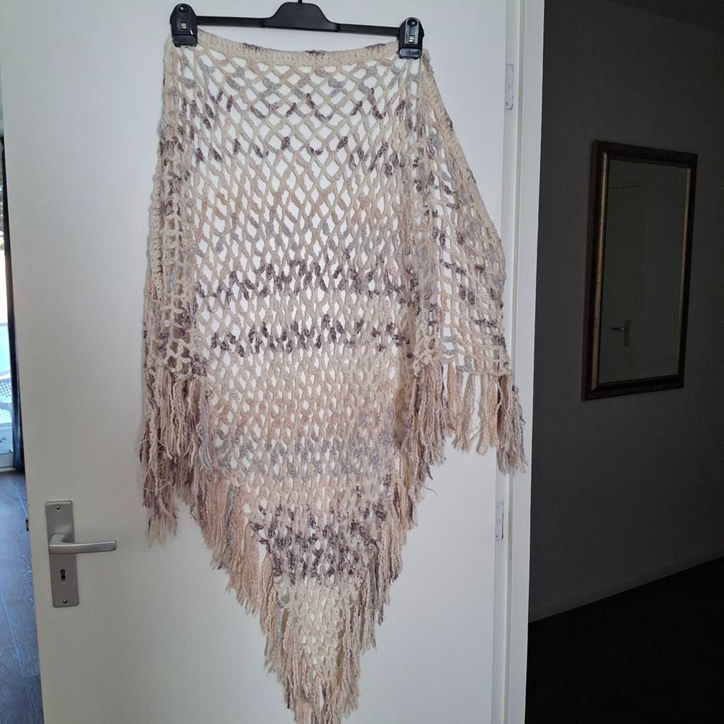 Gehaakte stola, Ophalen, Nieuw, Maat 46/48 (XL) of groter, Sjaal