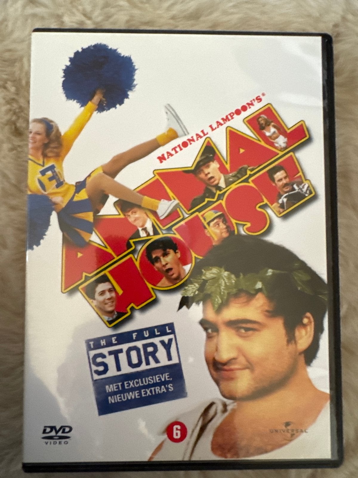 National Lampoon's Animal House DVD - The Full Story, Nederlands, Ophalen of Verzenden, Zo goed als nieuw, Vanaf 6 jaar