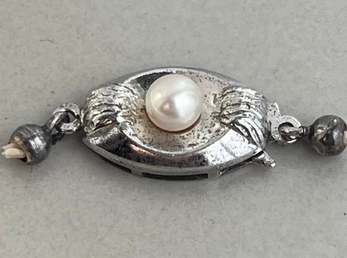 Zilveren sieraden slot, Ophalen of Verzenden, Zilver, Ketting
