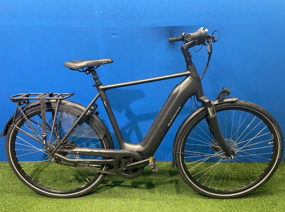 Batavus Finez - 500wh Heren Grijs 57cm, Fietsen en Brommers, Elektrische fietsen, Ophalen, Gebruikt, -, -