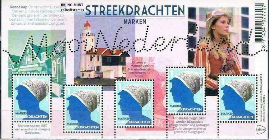 Mooi Nederland 2013 NVPH 3026 - Marken, Postzegels en Munten, Verzenden, Na 1940, Postfris