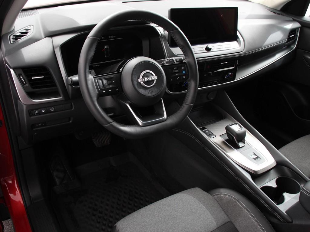 Nissan Qashqai 1.3 MHEV Automaat N-Connecta | Navigatie | Cl, Auto's, Nissan, 4 cilinders, Leder en Stof, 1365 kg, Bedrijf