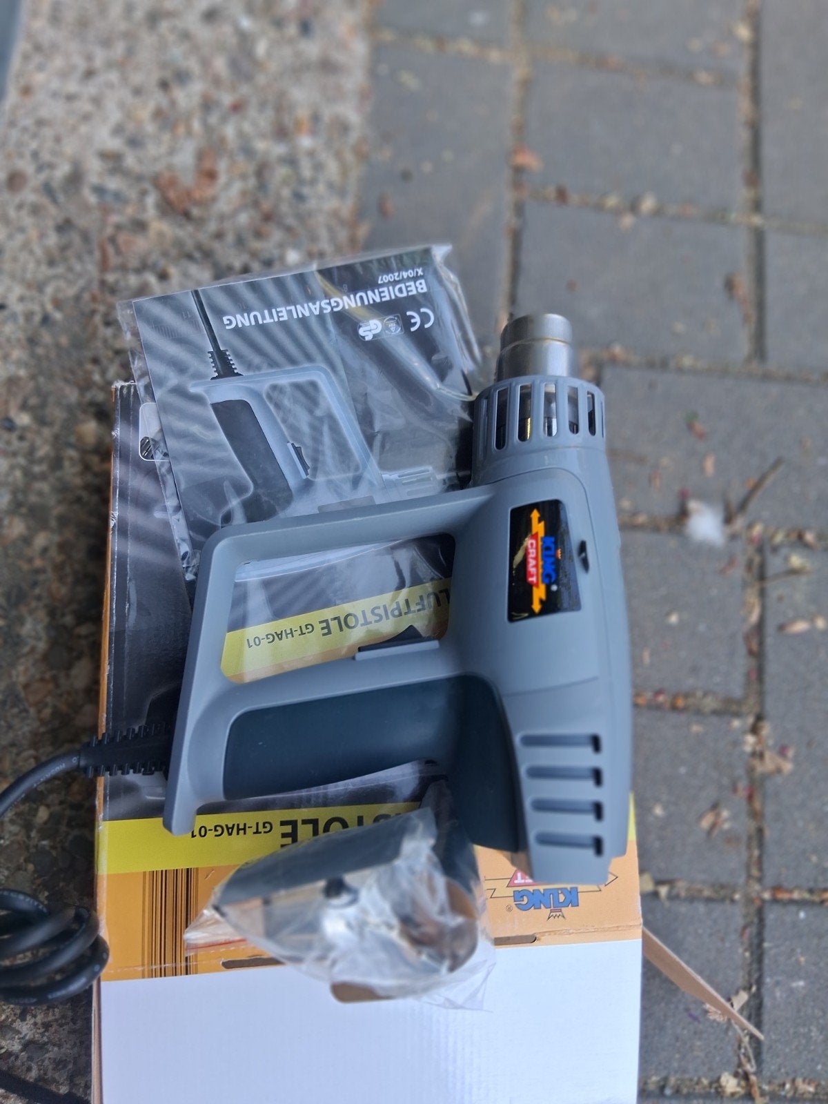 Verfbrander, Ophalen, Overige typen