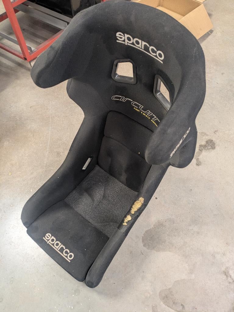 sparco stoel, Auto diversen, Autosport-onderdelen, Ophalen, Gebruikt