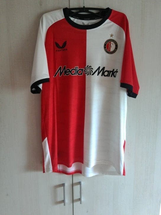 Feyenoord shirt nr 7 - Maat L, Ophalen of Verzenden, Zo goed als nieuw, Shirt