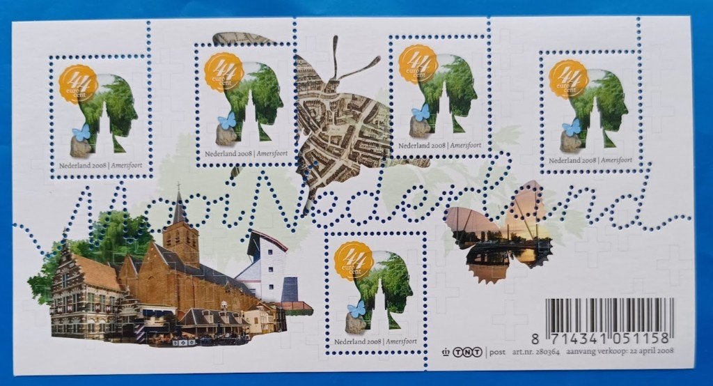 Mooi Nederland - Mooi Amersfoort 2008 NVPH 2569, Verzenden, Na 1940, Postfris