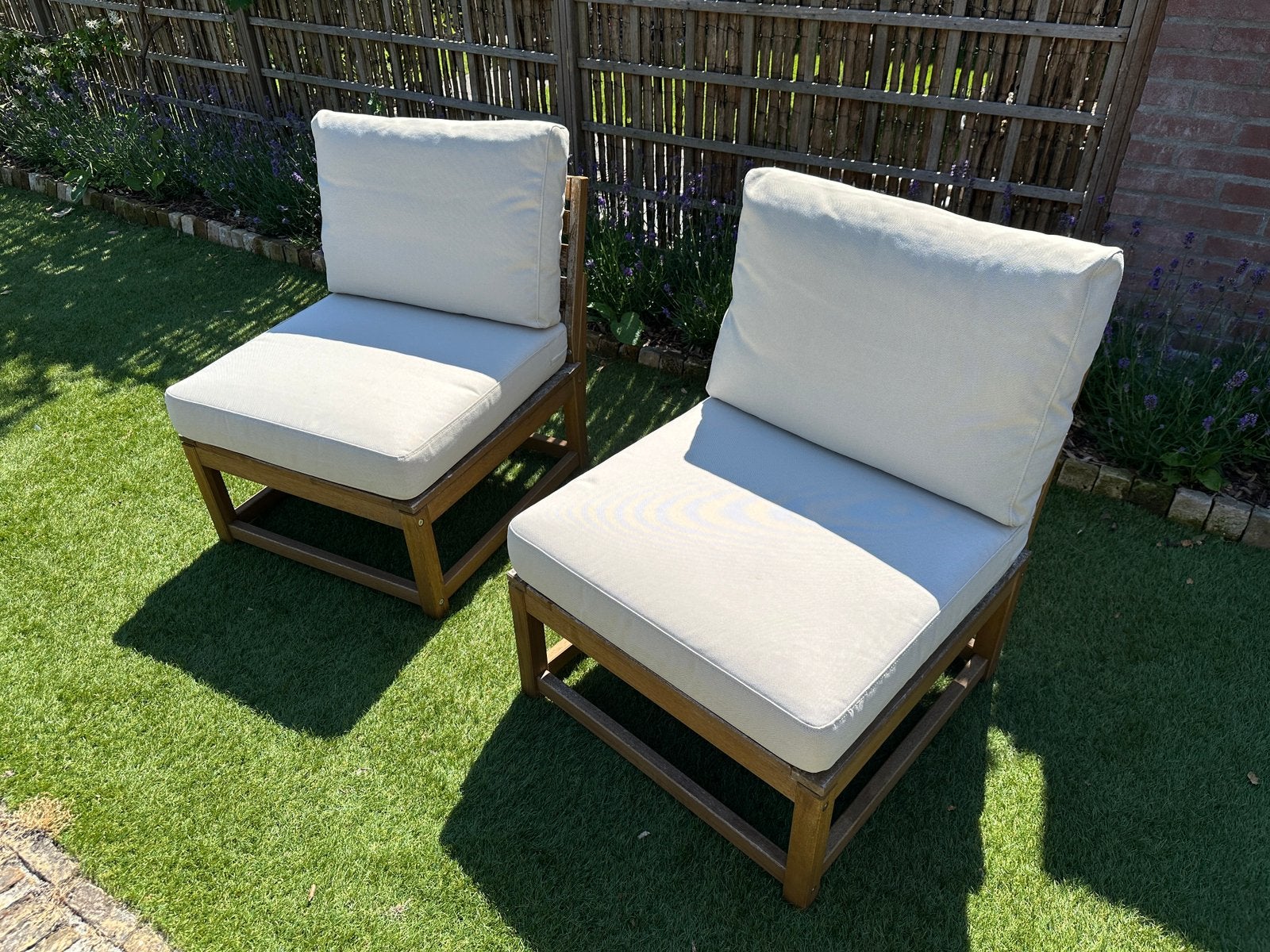 Ikea Nammaro stoelen / bankje, Ophalen, Gebruikt, Hout