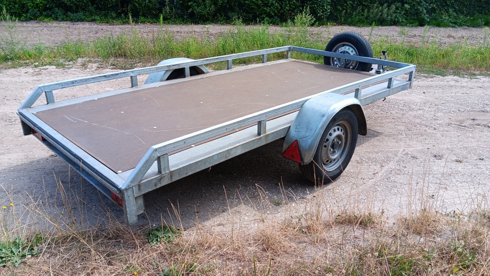stevige grote motortrailer motor aanhanger, Ophalen