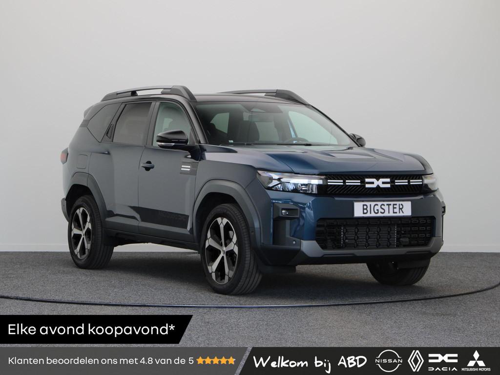 Dacia Bigster 1.8 Hybrid 155pk Journey | Stoel- en stuurwiel, Auto's, Dacia, Stof, Euro 6, Blauw, Origineel Nederlands