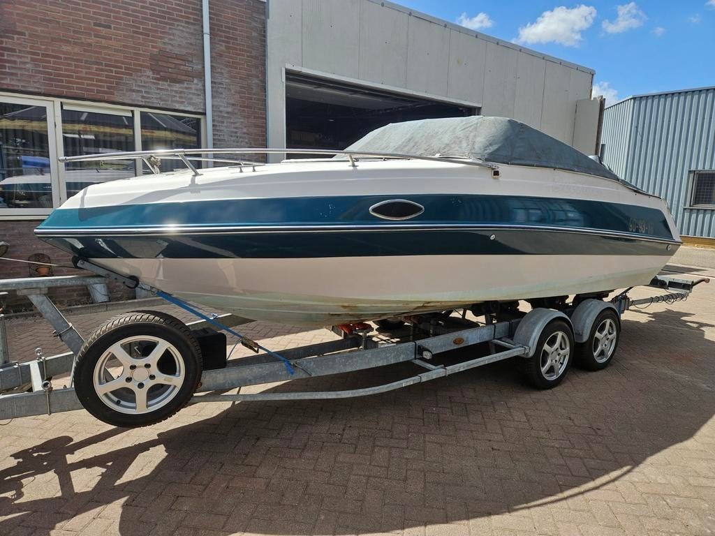 Four winns met buitenboordmotor, Watersport en Boten, Speedboten, Ophalen, Overige merken, Gebruikt, 120 tot 200 pk