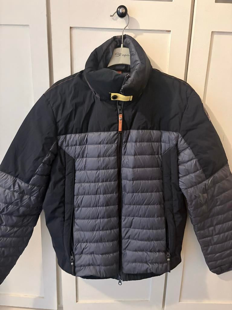 Parajumpers PJS Heren Jas - Zwart/Grijs - Maat S, Ophalen of Verzenden, Zo goed als nieuw, Zwart
