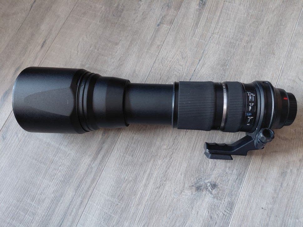 Tamron SP 150-600mm f/5-6.3 Di VC USD G1 Canon EF, Audio, Tv en Foto, Zo goed als nieuw, Tamron, Beschermhoes/tas, Canon EF