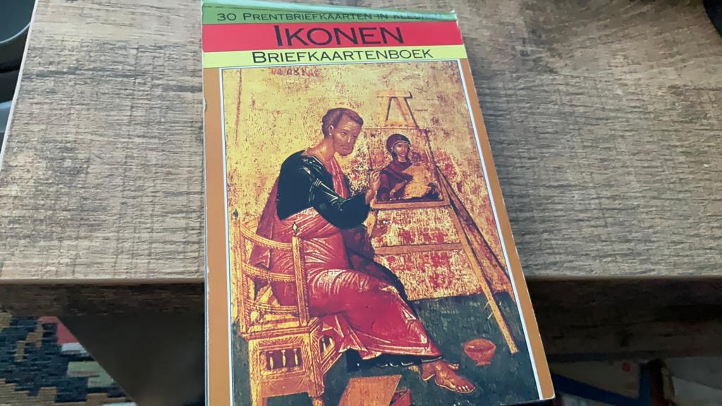 Ikonen Briefkaartenboek, Ophalen of Verzenden, 1980 tot heden, Overige thema's