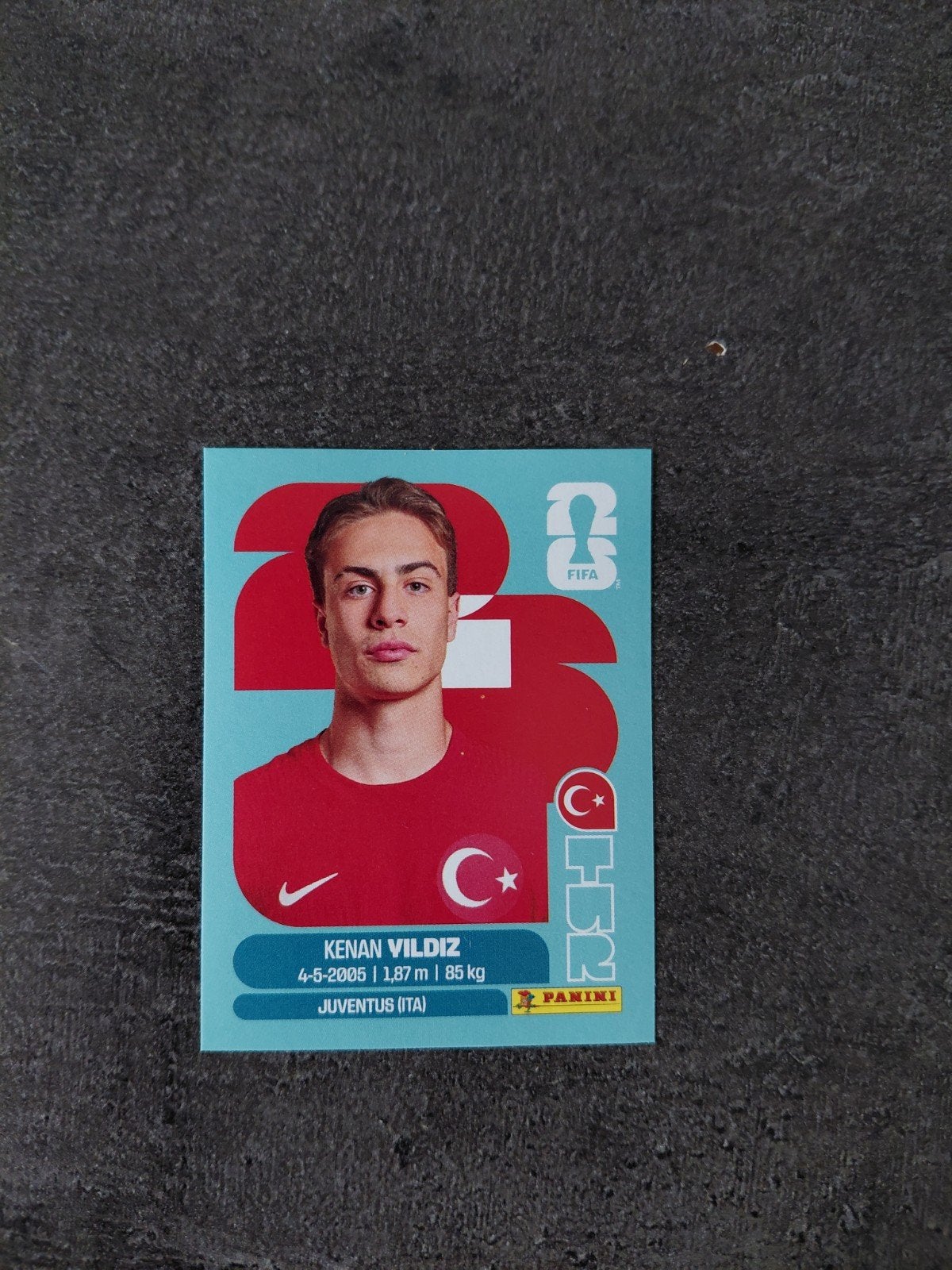 Kenan yildiz (turkije) panini wk 2026 sticker, Verzamelen, Sportartikelen en Voetbal, Ophalen of Verzenden, Nieuw, Buitenlandse clubs