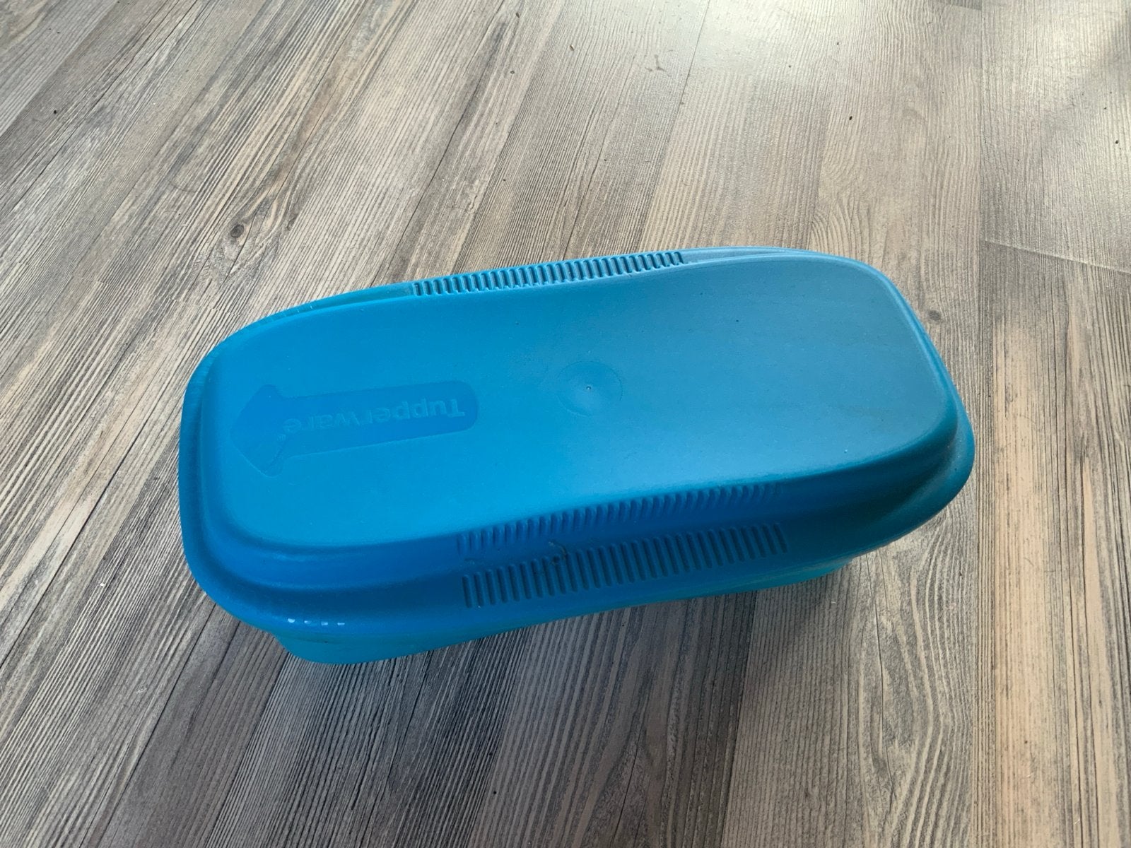 Tupperware Microwave Pasta Maker - Blauw, Huis en Inrichting, Gebruikt, Blauw, Overige typen, Ophalen of Verzenden