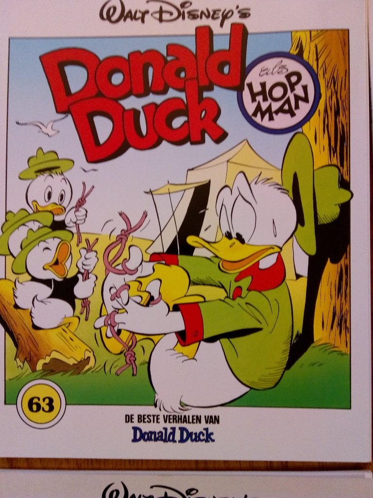 De beste verhalen van Donald Duck Hopman, Eén stripboek, Ophalen of Verzenden, Gelezen