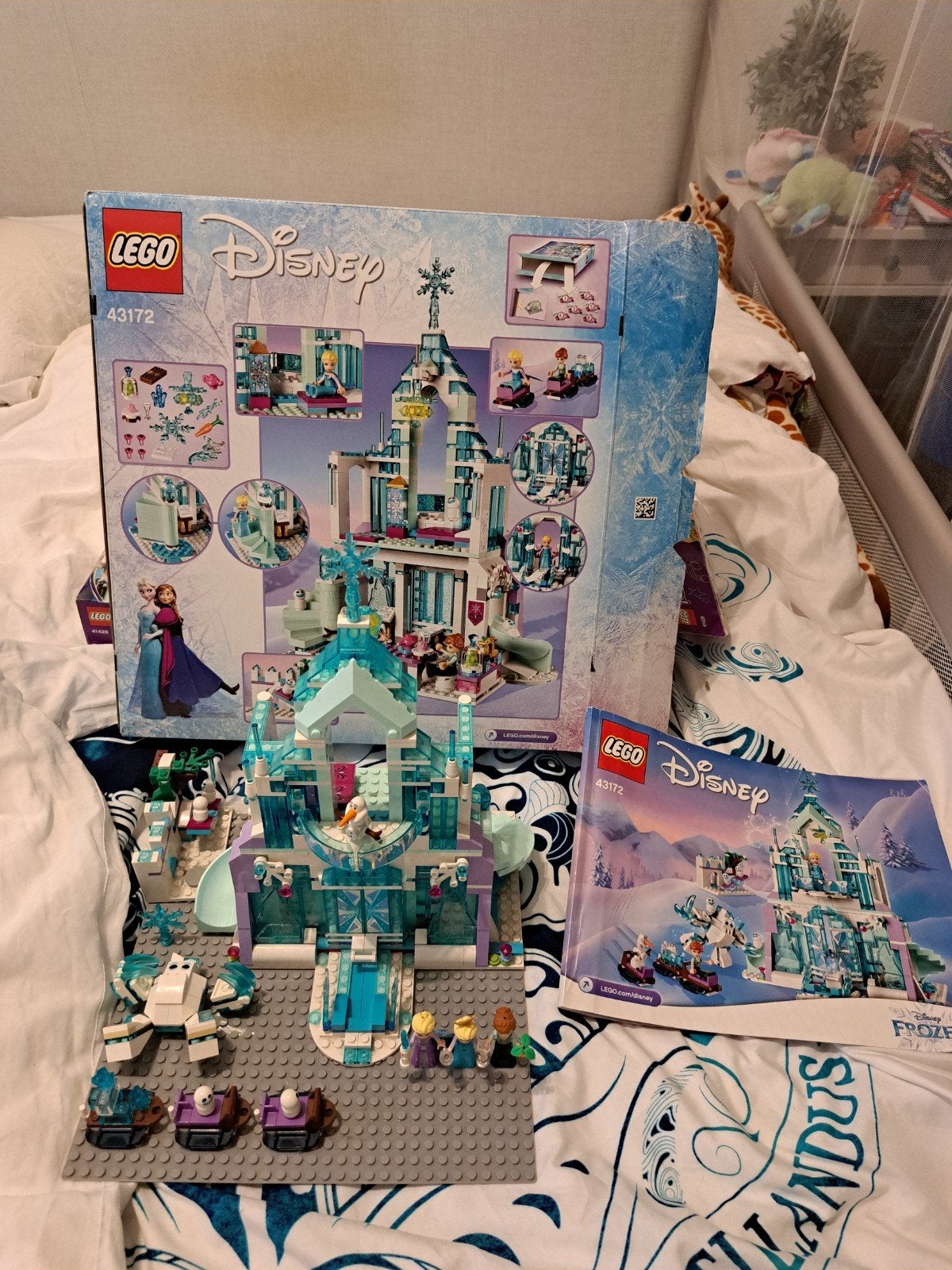 LEGO Disney Frozen Elsa's Magische ijskasteel (43172), Ophalen, Zo goed als nieuw