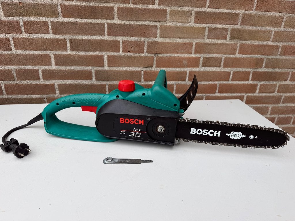 Bosch AKE 30 elektrische kettingzaag, Ophalen, Gebruikt, Overige soorten, Bosch
