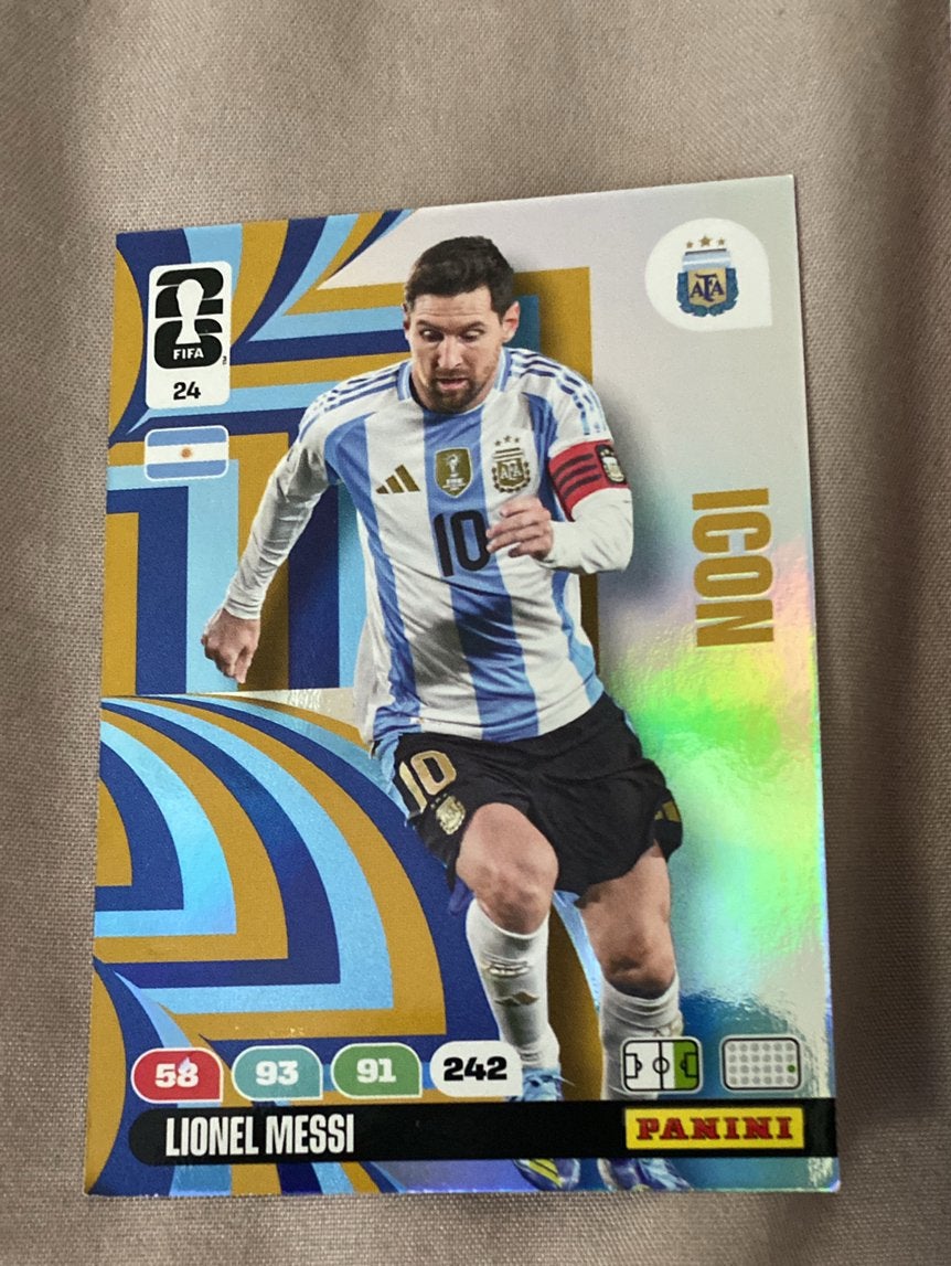 Lionel Messi WK 26 card, Ophalen of Verzenden, Buitenlandse clubs