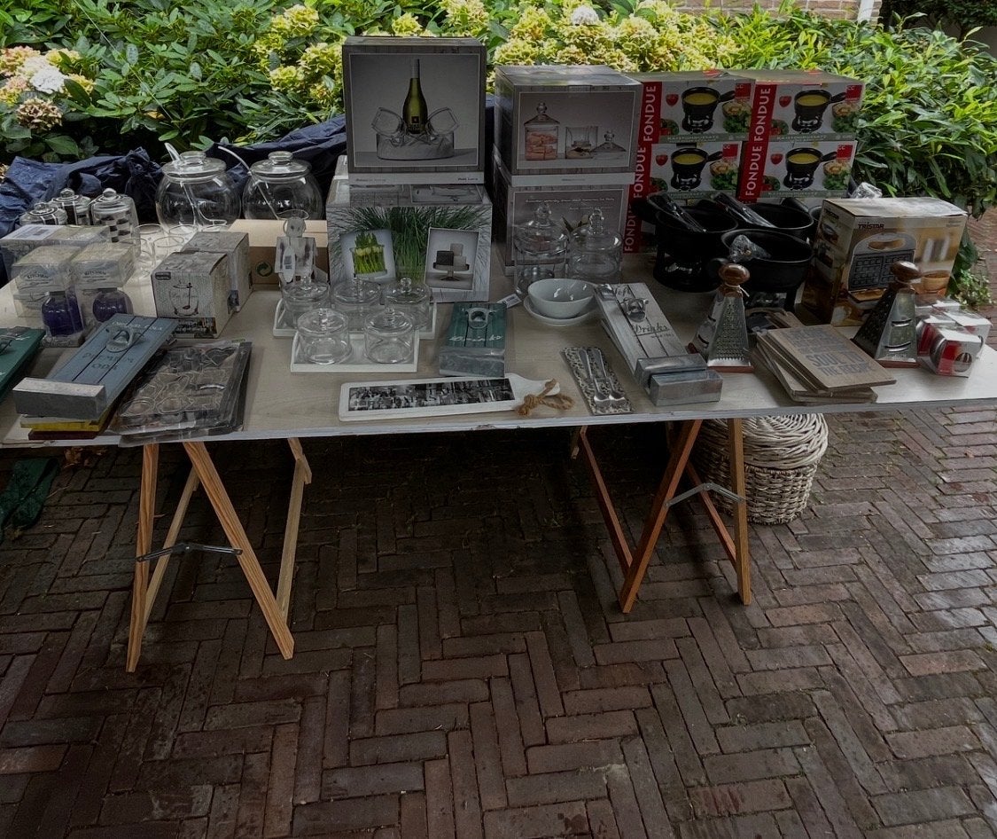 Grote partij marktgoederen, Ophalen, Nieuw