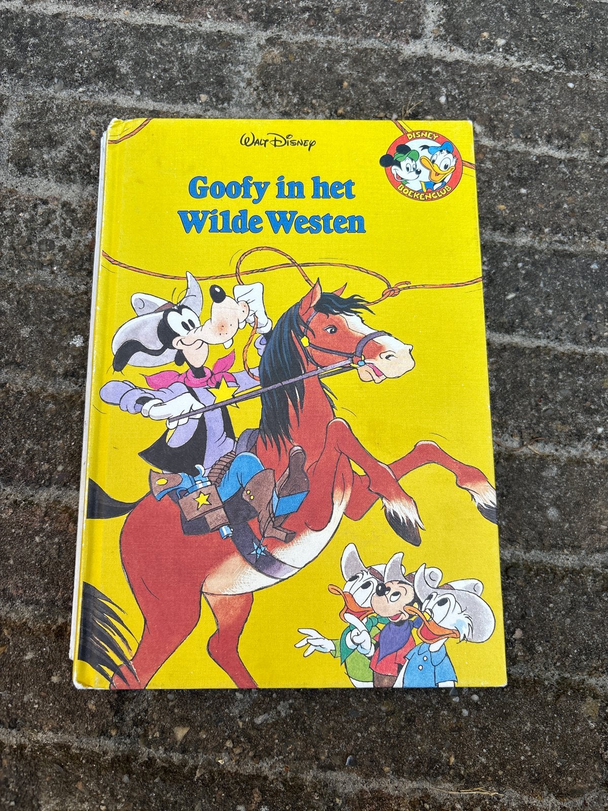 Goofy in het Wilde Westen - Disney Boekenclub, Boeken, Ophalen of Verzenden, Gelezen, Sprookjes