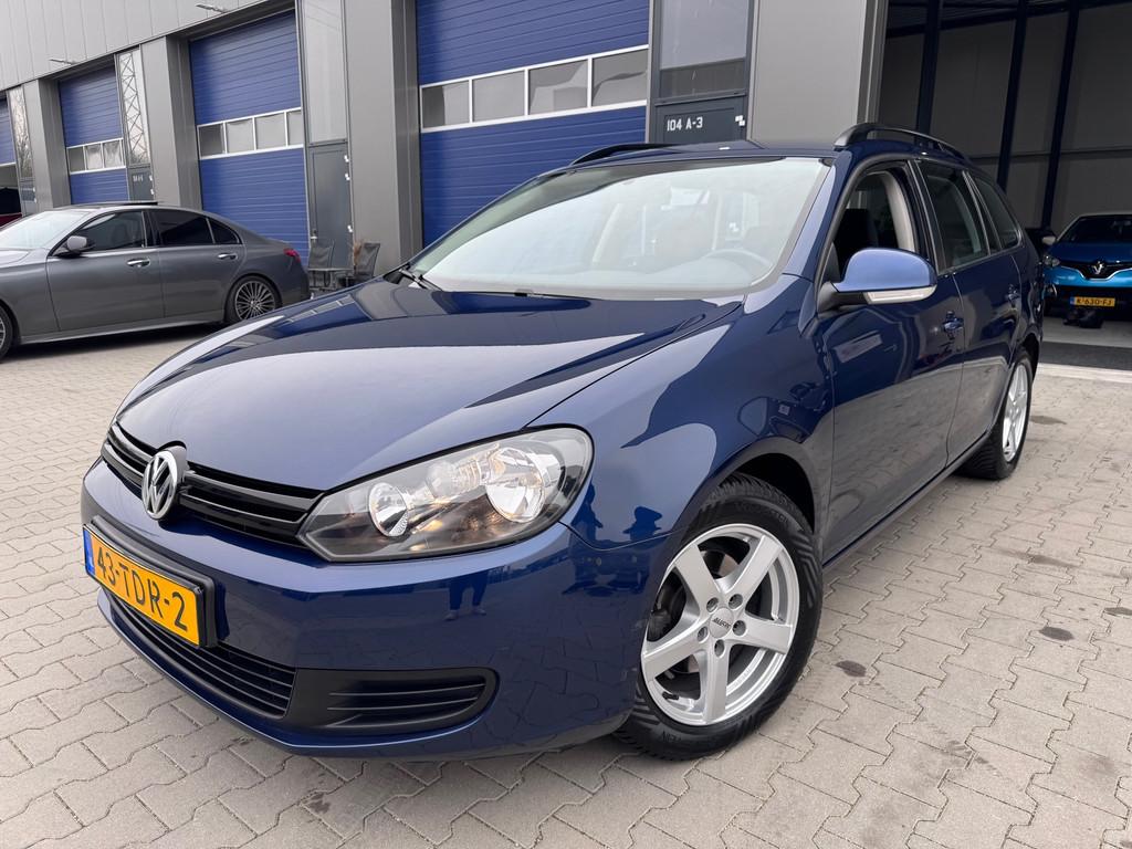 Volkswagen Golf Variant 1.6 TDI Trendline BlueMotion carplay, Auto's, Voorwielaandrijving, Euro 5, Stof, Gebruikt