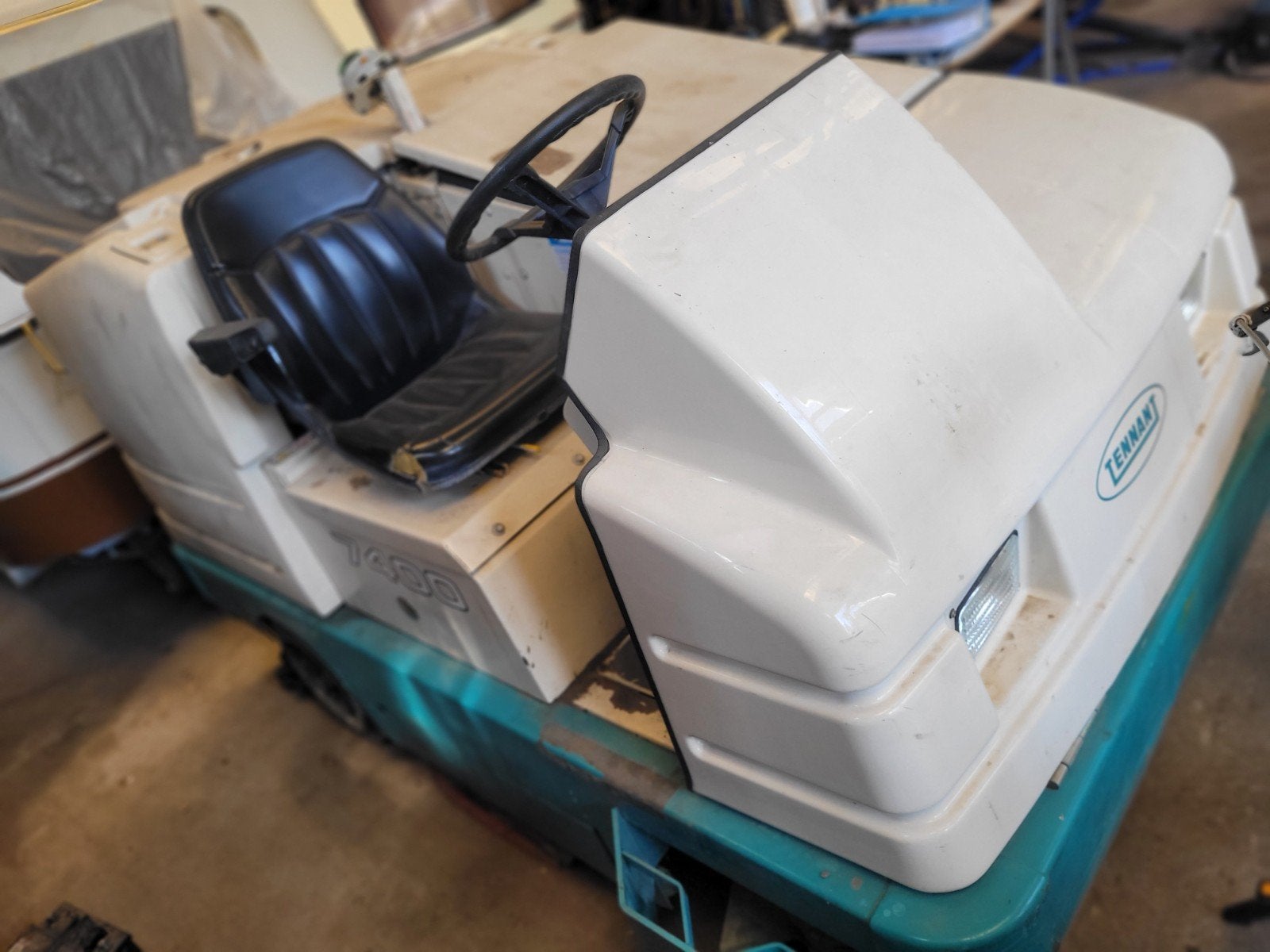 TENNANT 7400, Ophalen