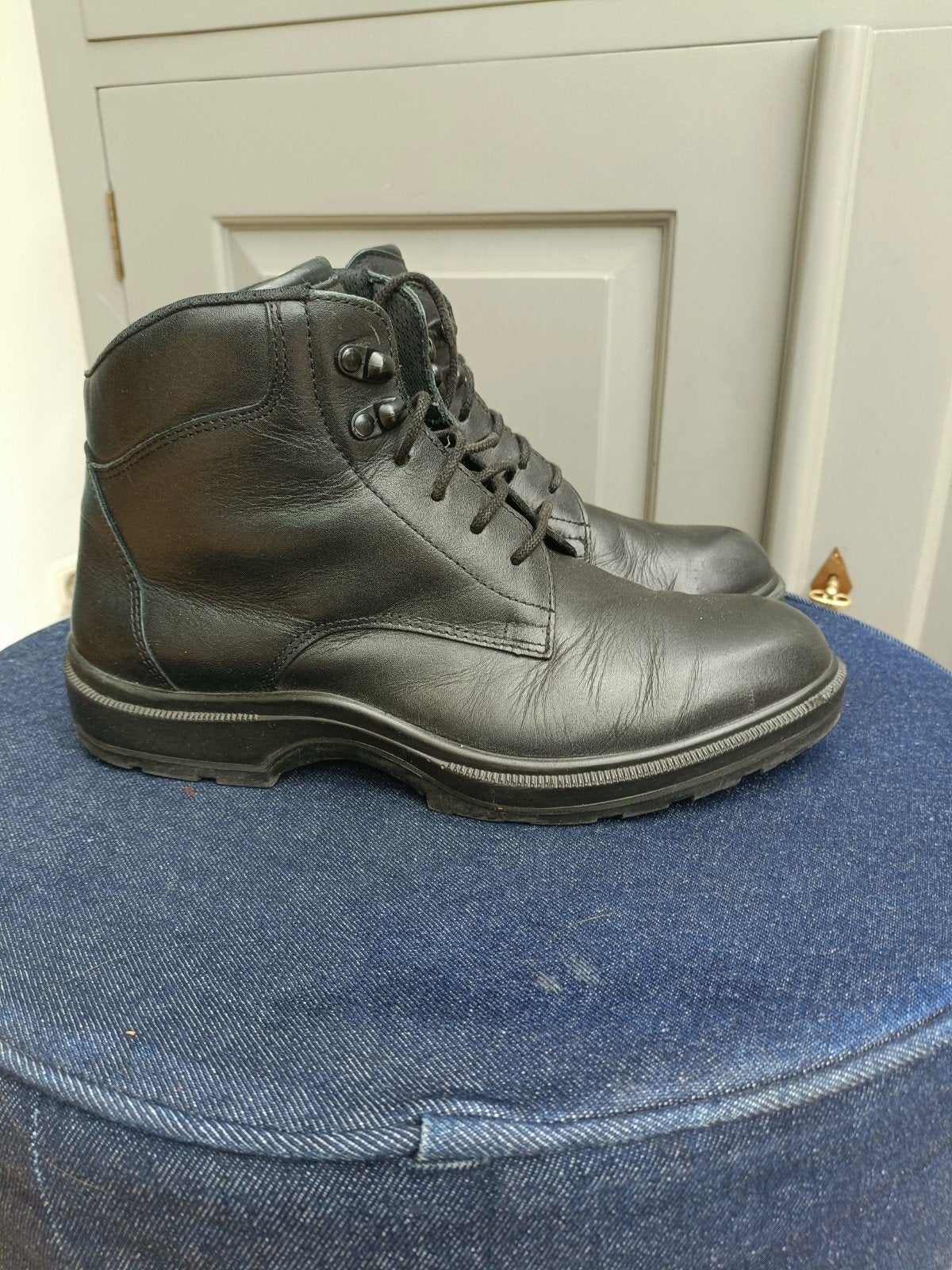 Haix combat boots, Verzenden, Boots, Zo goed als nieuw, Zwart