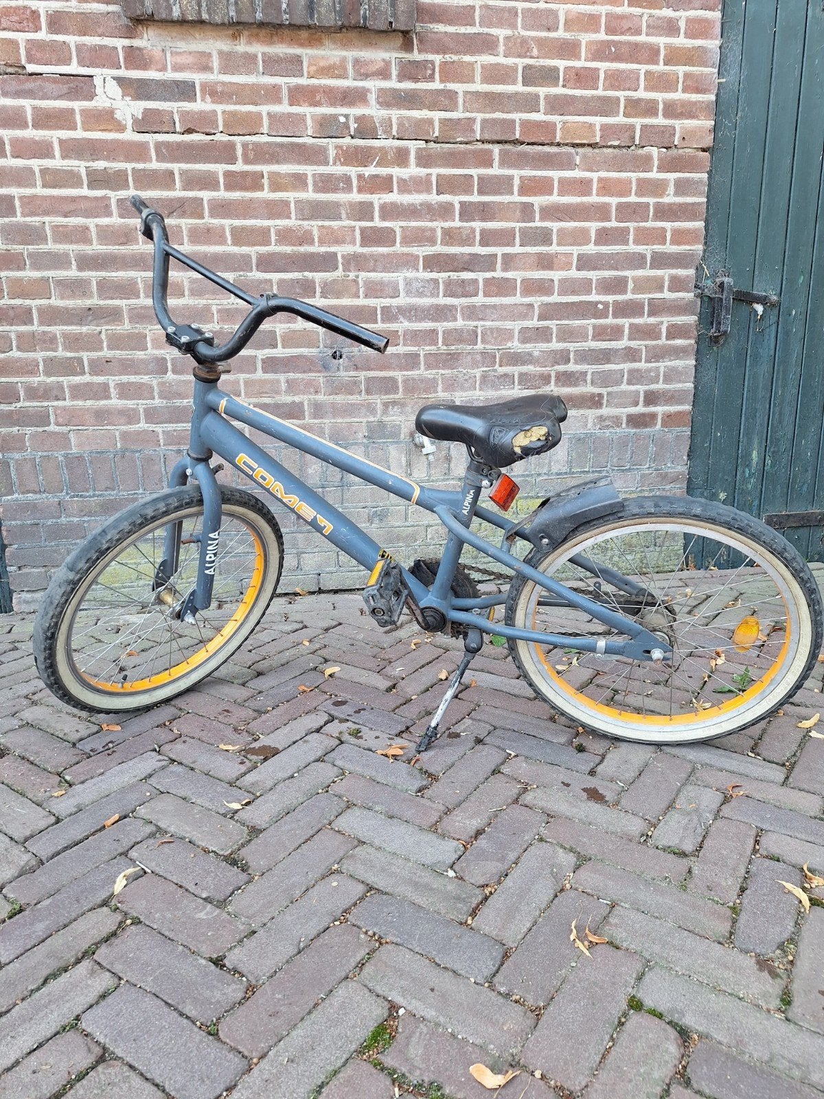 Gebruikte Alpina kinder crossfiets, Ophalen, Gebruikt, Staal, Velgrem