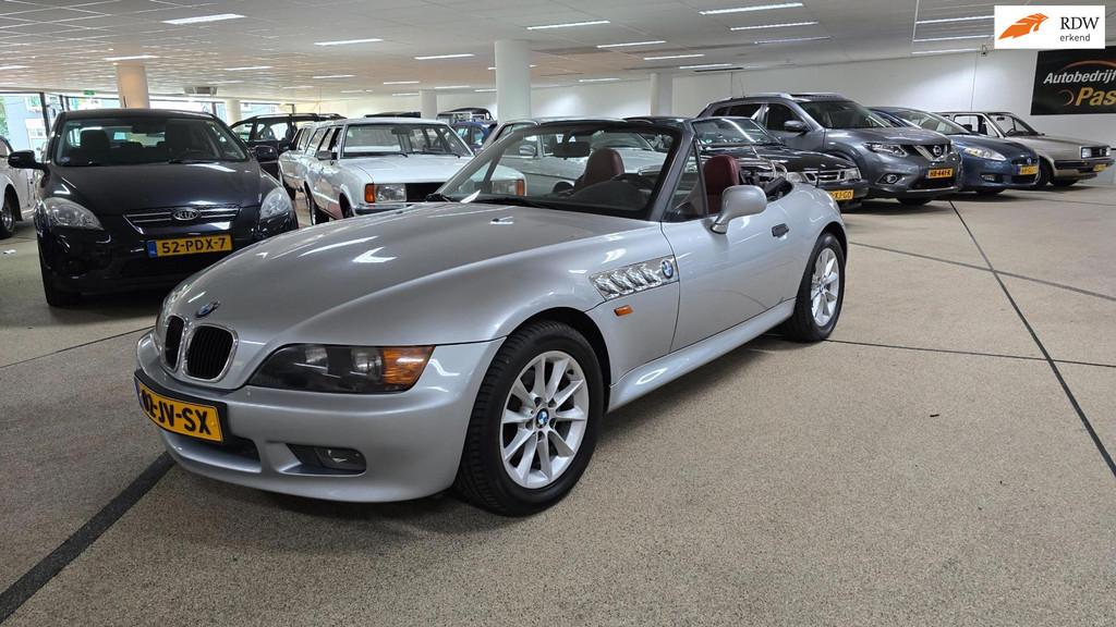 BMW Z3 Roadster 1.9 Automaat! NIEUWE APK!, Auto's, BMW, Achterwielaandrijving, Gebruikt, Cabriolet, Leder