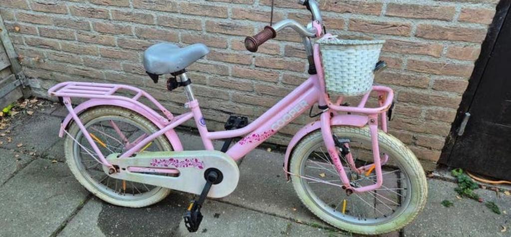 Opknapper meisjesfiets 20 inch - Roze, Terugtraprem, Gebruikt, Ophalen of Verzenden, Handrem