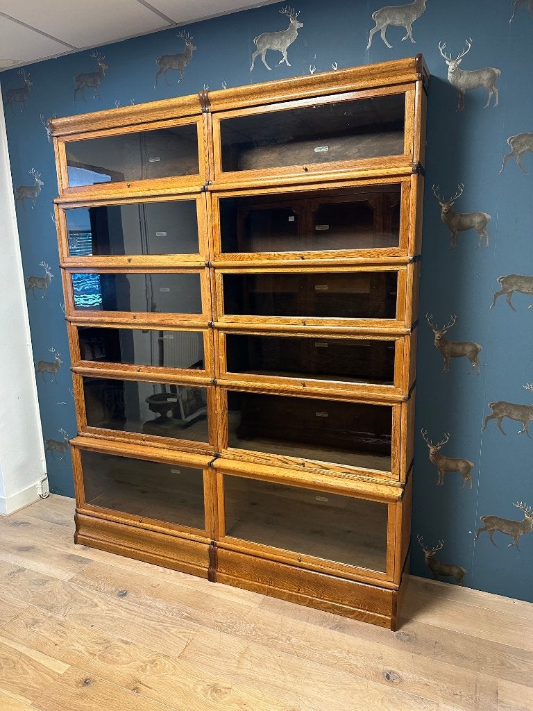 Grote antieke Globe Wernicke boekenkast, Ophalen of Verzenden