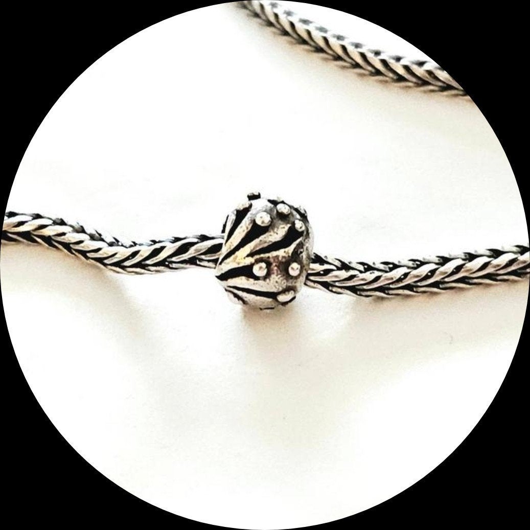 Trollbeads Sneeuwballen TAGBE-20065 / retired, Ophalen of Verzenden, Zo goed als nieuw, Trollbeads, 1 bedel