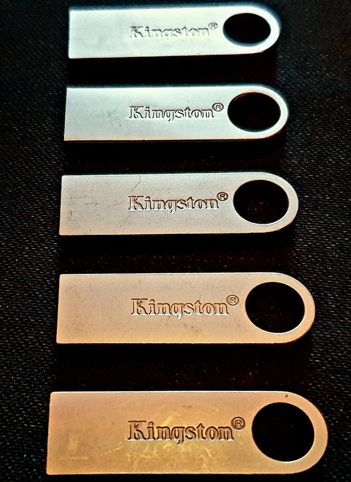 6 USB-Sticks  ☆  Kingston SE9 DataTraveler ☆  Gold  ☆ 16Gb, Computers en Software, USB Sticks, Verzenden, Zo goed als nieuw
