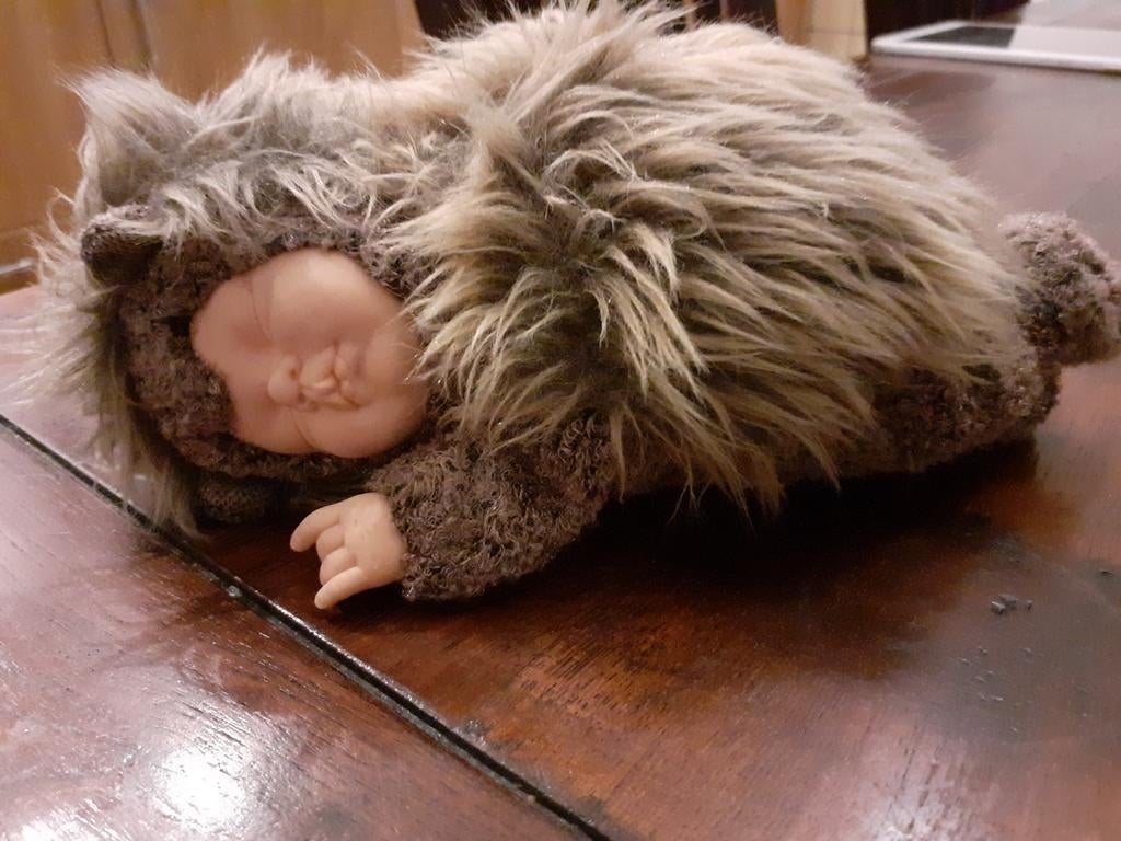 Anne Geddes Egeltje, Ophalen of Verzenden, Zo goed als nieuw, Pop