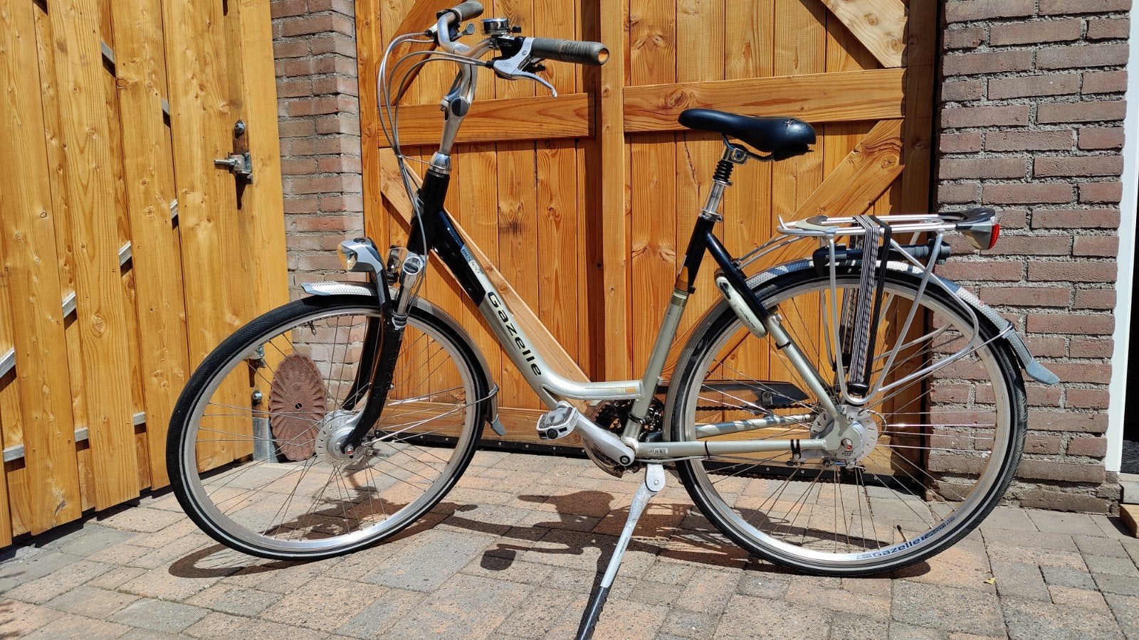 Gazelle Medeo damesfiets, Fietsen en Brommers, Fietsen | Dames | Damesfietsen, Ophalen, Velgrem, Versnellingen, Gazelle