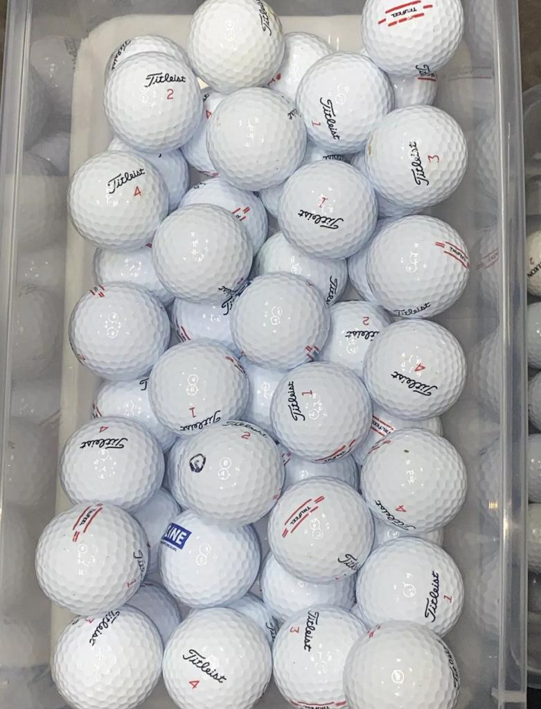 AAAA Titleist Trufeel golfballen 50 stuks, Sport en Fitness, Golf, Ophalen of Verzenden, Zo goed als nieuw, Bal(len), Overige merken